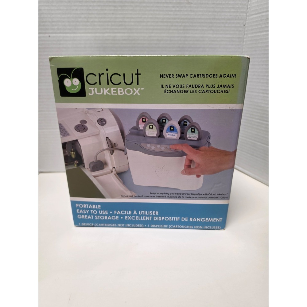 Cricut Jukebox Cartridge Station, a plastic storage and management system design